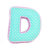 D Harf Yastık