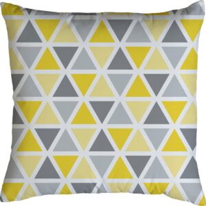 Üçgen Kırlent (Sarı)